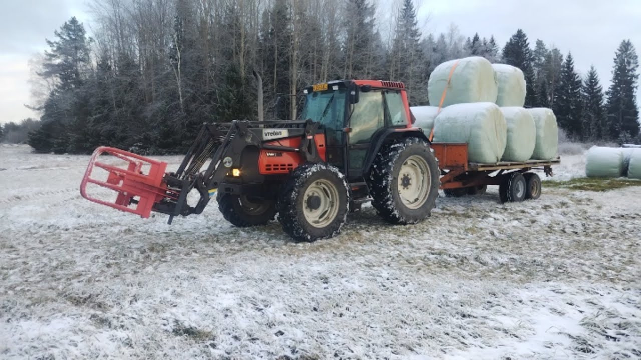 Wärtsilä yleisperävaunun raadon kierrätys paalivaunuksi