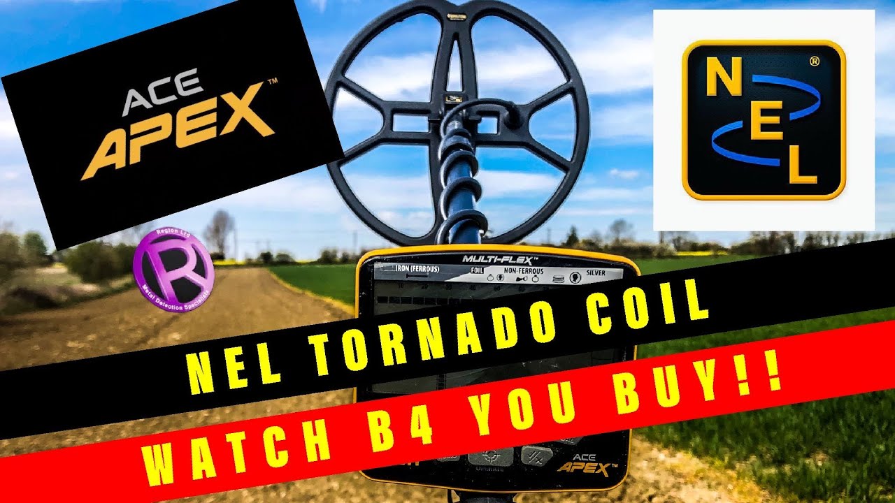 N.E.L TORNADO COIL GARRETT APEX SHOCKING DEPTH & RECOVERY @Garrett_metaldetectors @RegtonDetectors