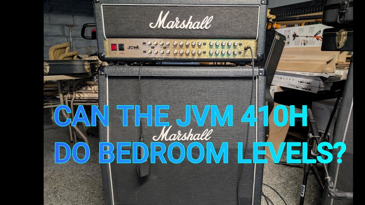 Marshall JVM 410H!  The 100 Watt Bedroom Amp!
