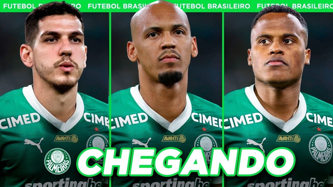 OLHA OS REFORÇOS DO PALMEIRAS PARA BRIGAR POR TUDO EM 2026!