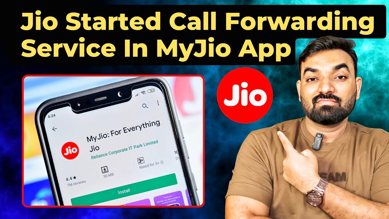 Jio Started Call Forwarding Service With My Jio App #telecomnews #jio #jio5g #callforwarding