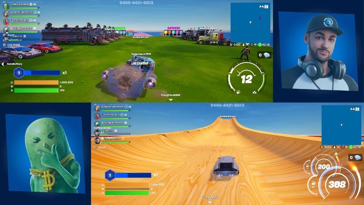 Fortnite extreme ramp jump