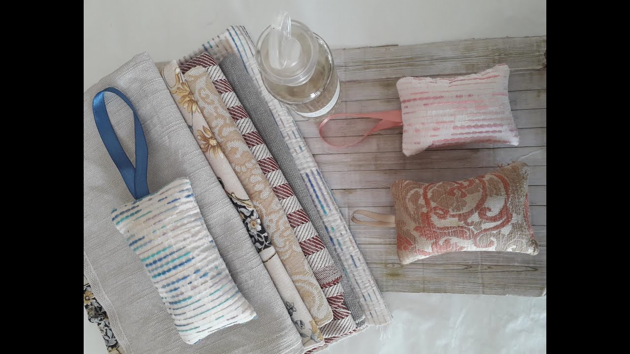 Cambio stagione - Sacchetti profumati FAI DA TE. Hand made scented bags