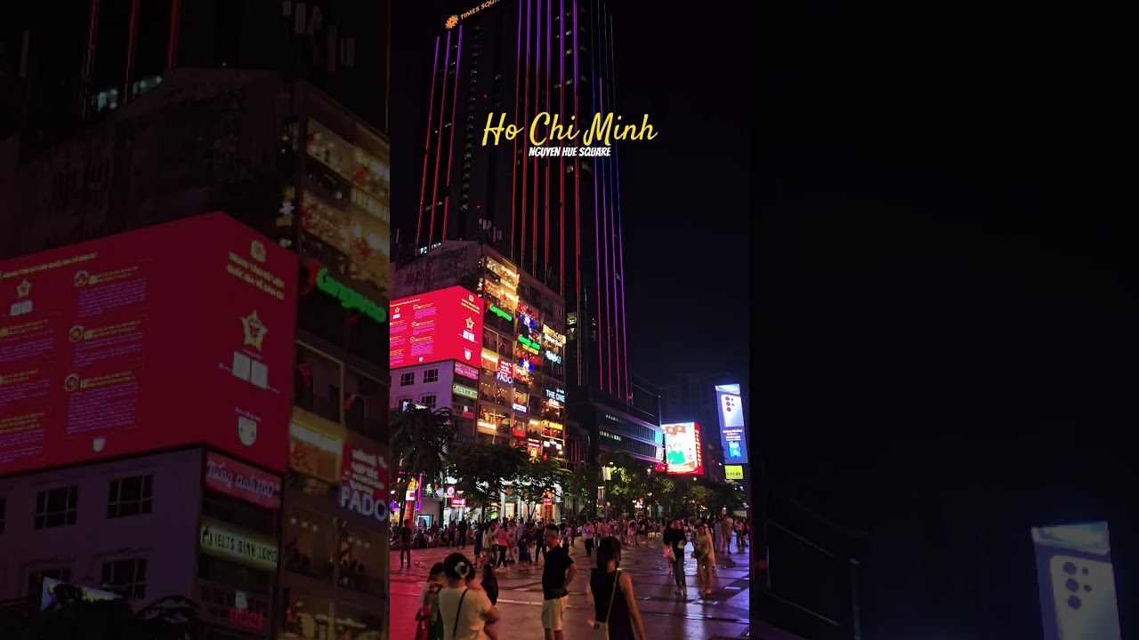 Big HCM City Life. Vietnamese Timesquare) #shorts #youtubeshorts #vietnam #hochiminh #hcm #travel