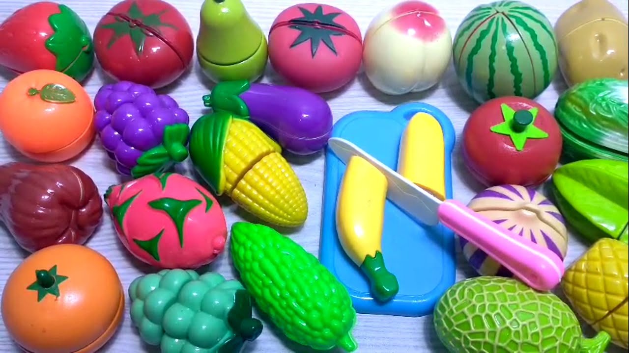 Banana fruit - Oddly Satisfying video - How To Cutting Fruits and Vegetables Toys - ASMR