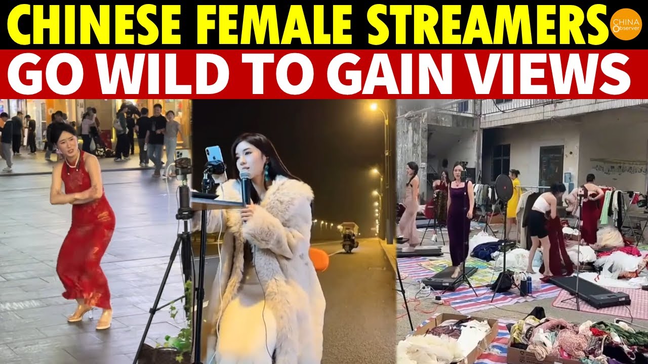 To Gain Views, Chinese Female Streamers Resort to Wild Tactics,Even Master&rsquo;s and PhD Holders Join In