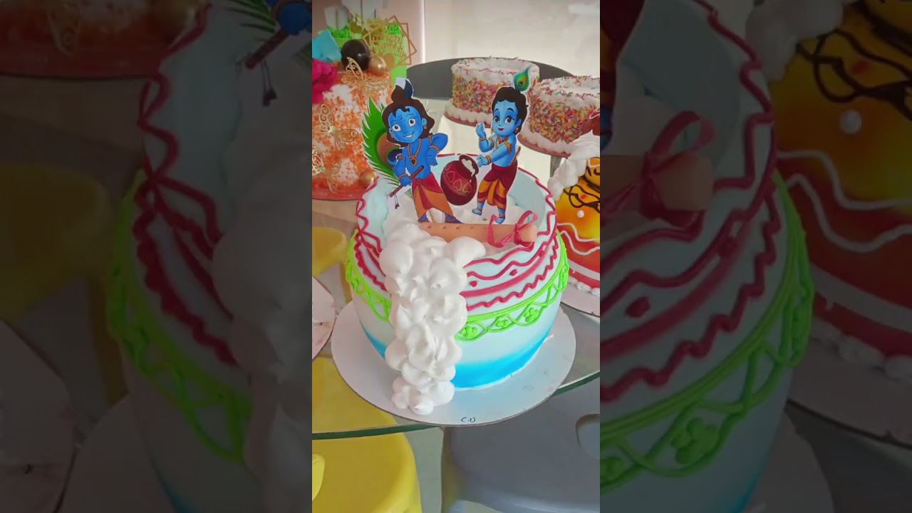 кремовый торт хэнди #рахимторты #youtube 🎂 😋 😍 #торт #украшение торта #помадка #пастель #чефрахим...