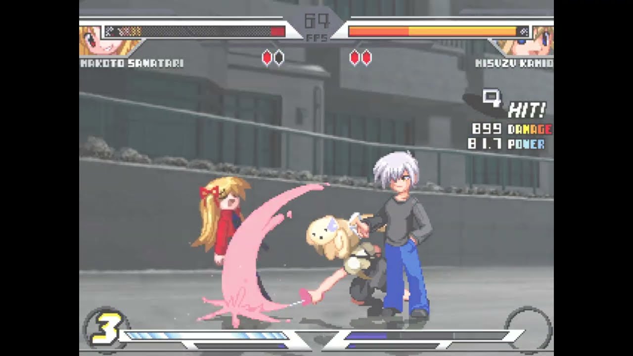 【EFZ観戦】[2015/01/18]入れ葉(沢渡真琴) vs カミオ・ラヴァ(神尾観鈴) part2