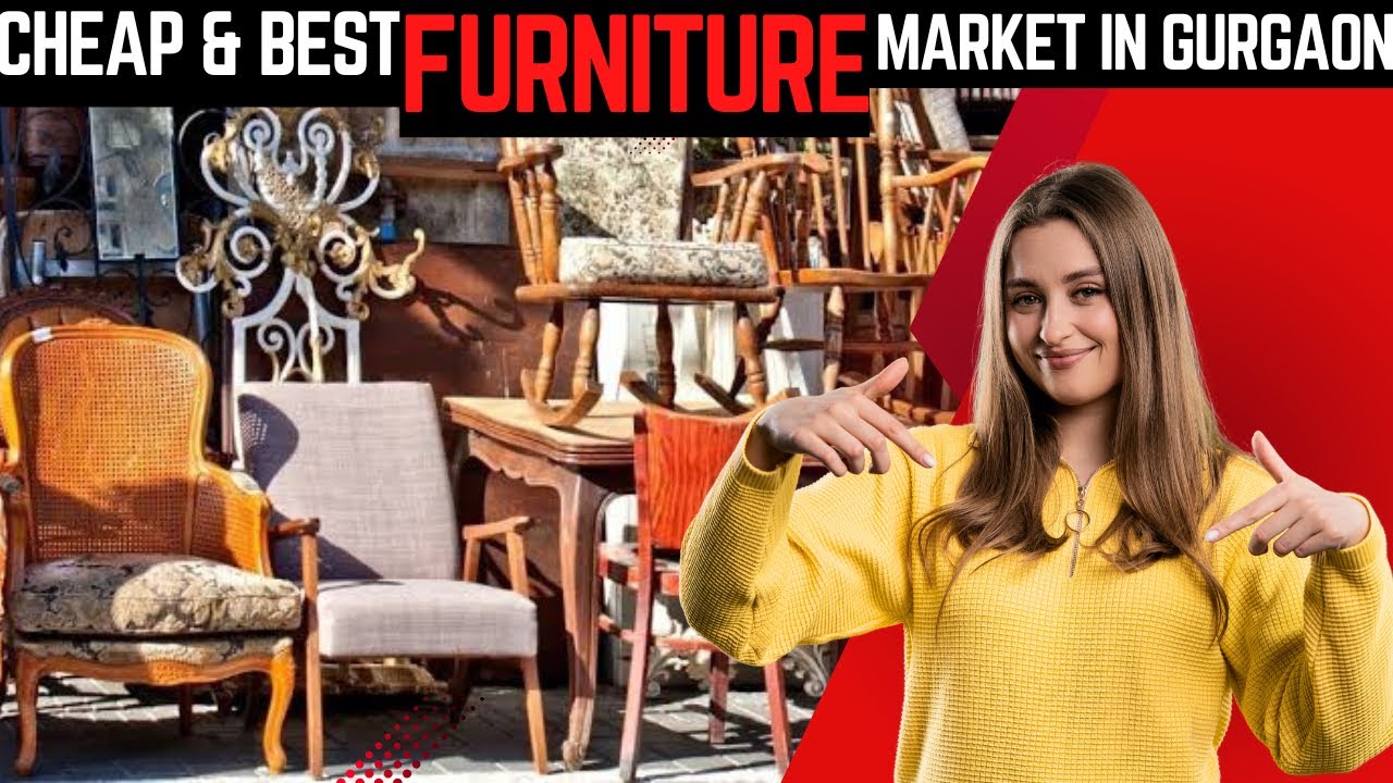 सिकंदरपुर Furniture Market In Gurugram | Detail Tour | Covered Budgeted Indoor & Outdoor फ़र्नीचर