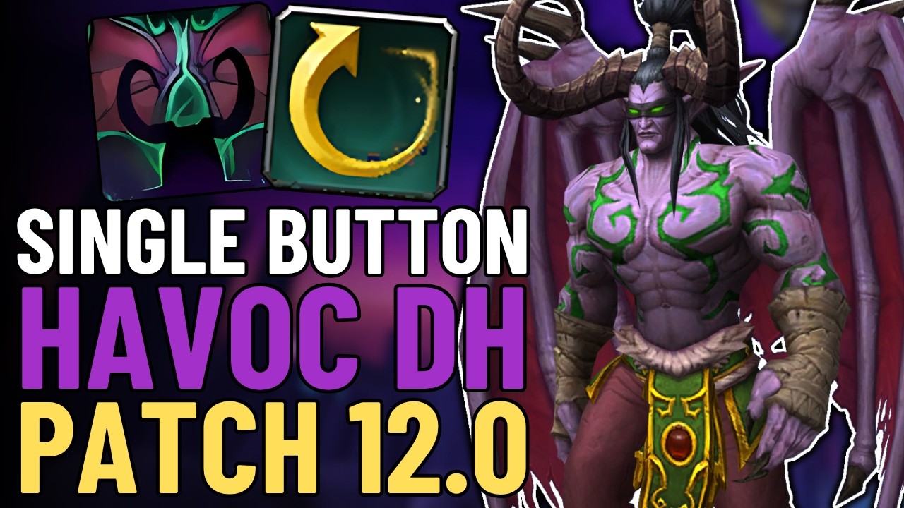 Руководство по билду &laquo;Один нажатый удар&raquo; для Охотника на демонов в WoW Midnight | Билд для нанесе...