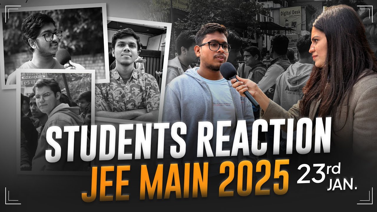 23 Jan 💬 Student Reactions 🤨 JEE Main 2025 Session-1 | ALLEN JEE