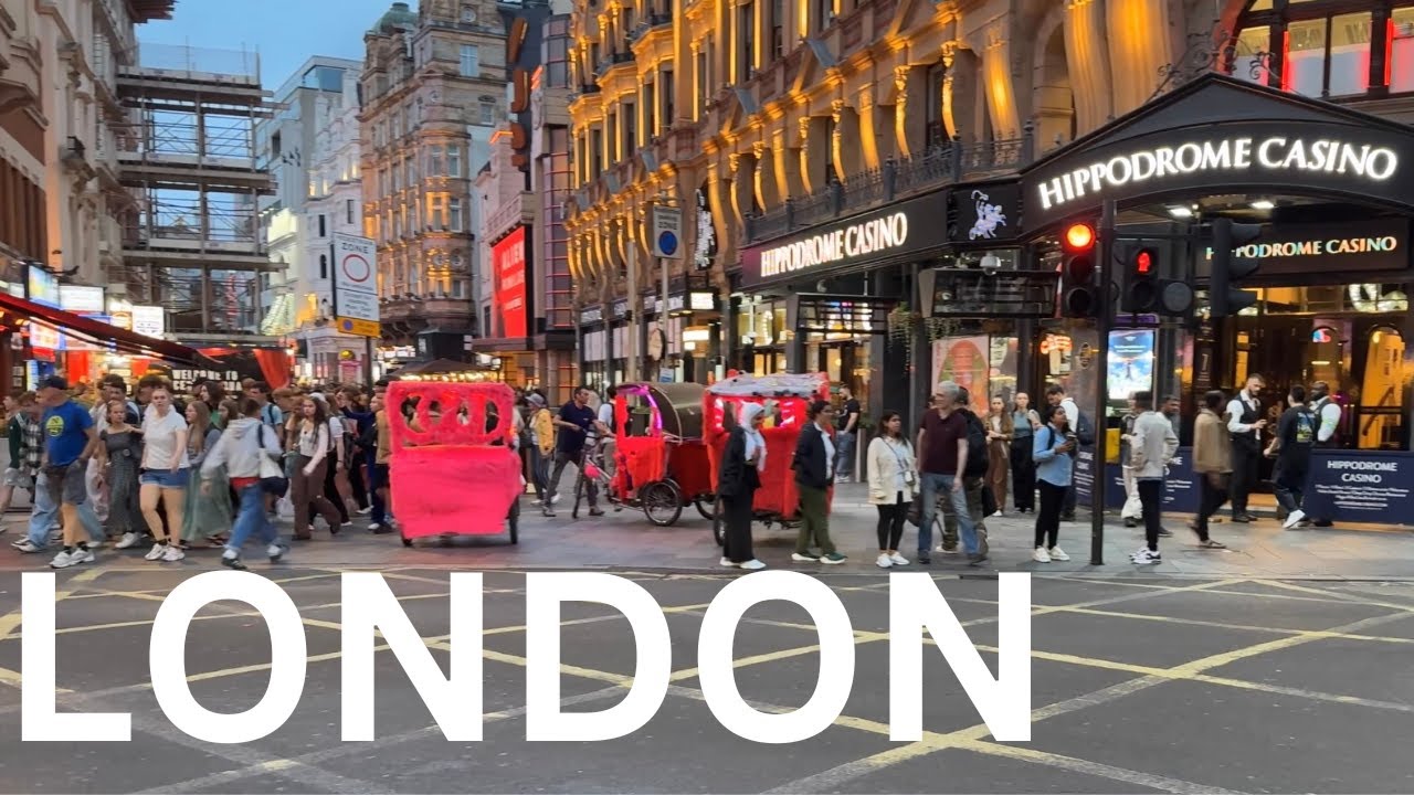 London Walk 🇬🇧 Oxford Street, Regent St, Piccadilly Circus, 🇬🇧 Leister Square 4K HDR Walking Tour