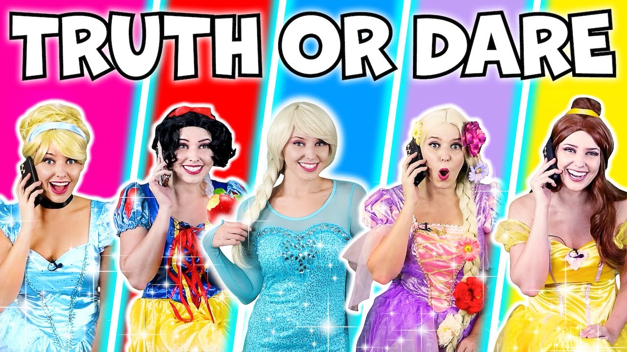 EXTREME TRUTH OR DARE CHALLENGE DISNEY PRINCESSES