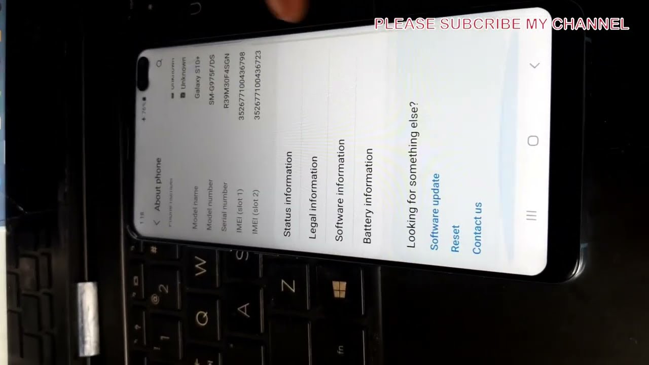 Solve Samsung S10/S10+ fingerprint sensor not working