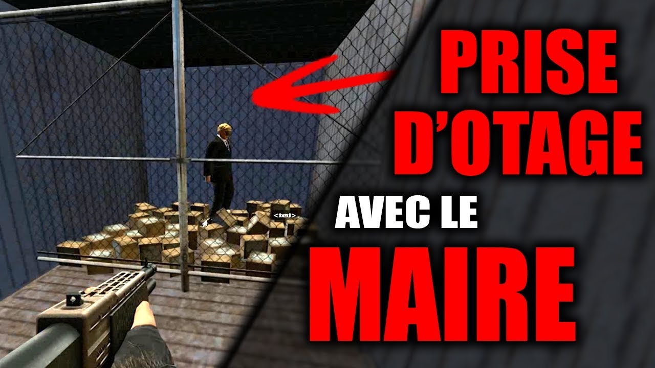 JE PRENDS LE MAIRE EN OTAGE EST CE QUE ÇA FINIT BIEN ? - GMOD DarkRP FR
