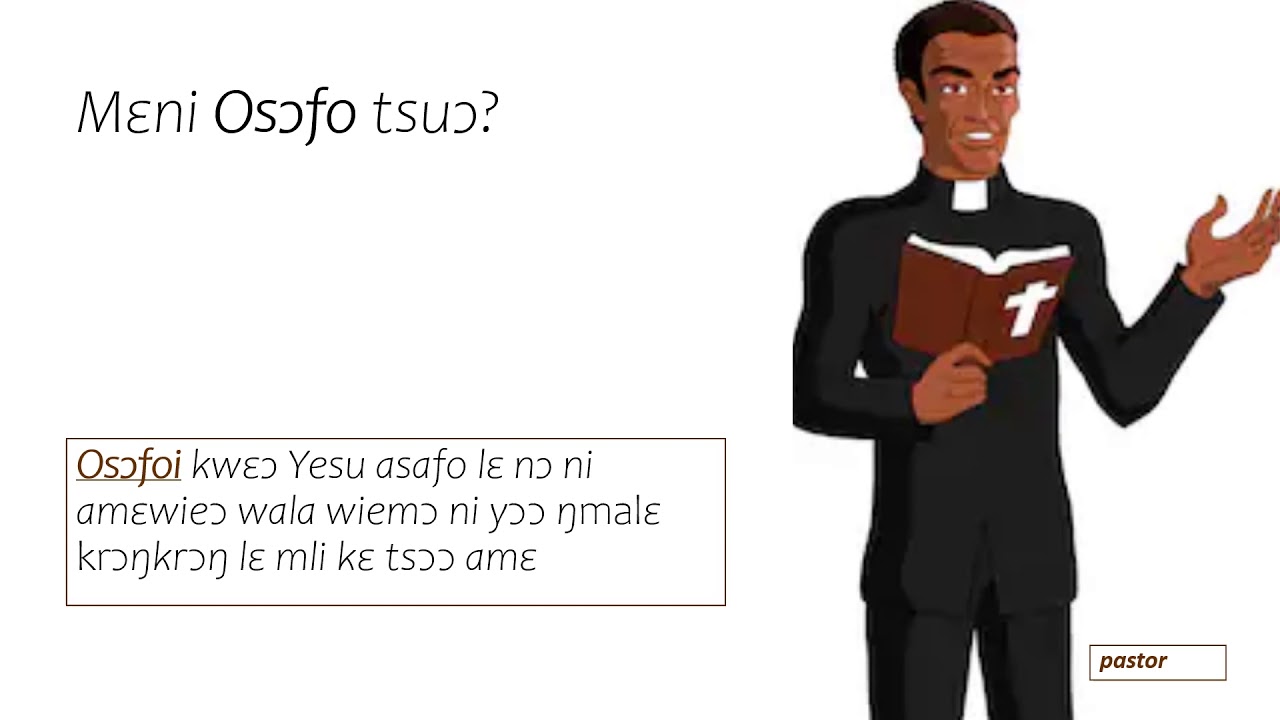 Nitsulɔi kɛ Nitsumɔ: Professions, jobs and occupations in G&atilde;