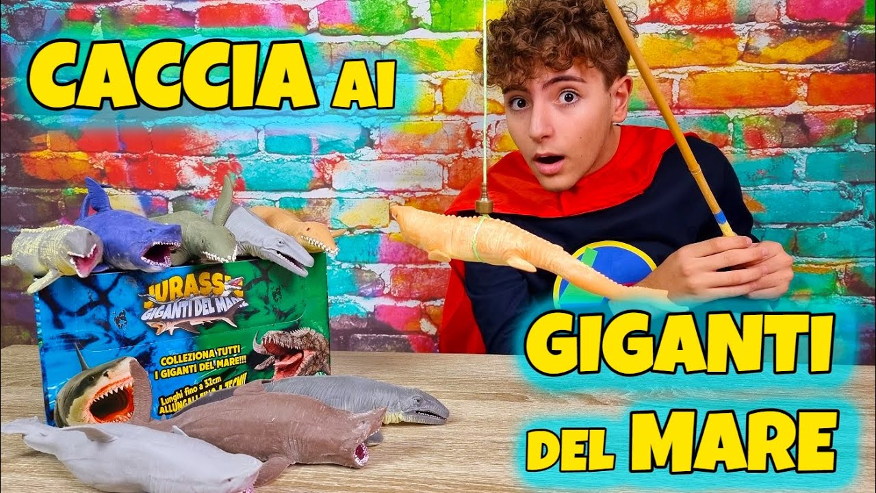 CACCIA ai JURASSIC GIGANTI del  MARE - Leo Toys