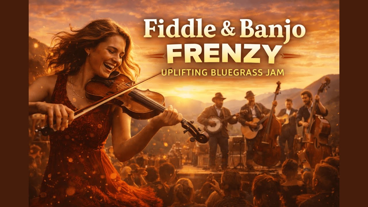 Fiddle & Banjo Frenzy – Uplifting Bluegrass Jam