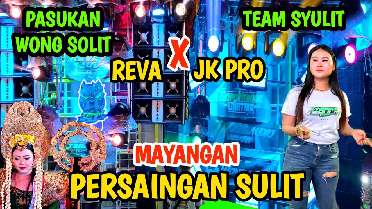 Persaingan sulit Jk pro audio x Reva audio karnaval mayangan gumukmas jember