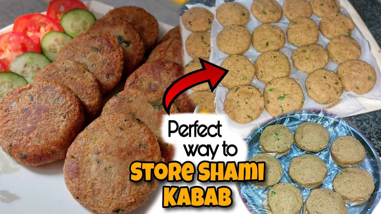 How to store Shami Kebab in Freezer? | Right way to store shami kabab at home | Hadia Shafaq
