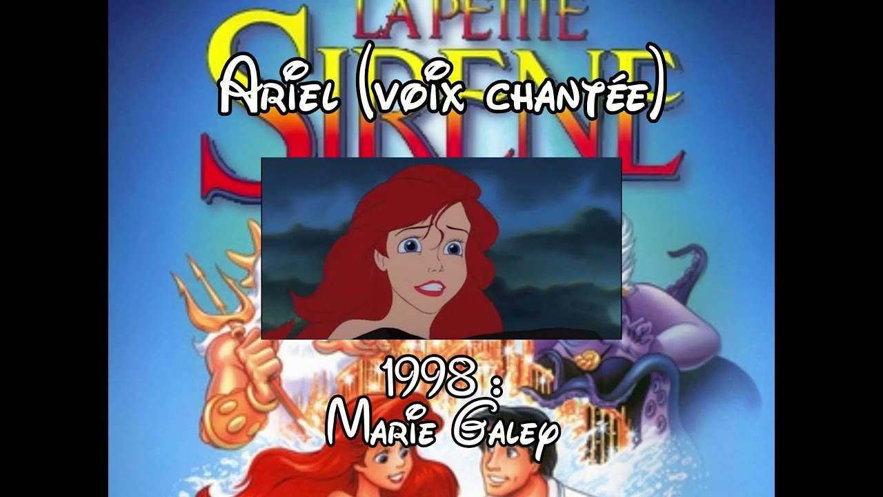 Les Voix Françaises de La Petite Sirène