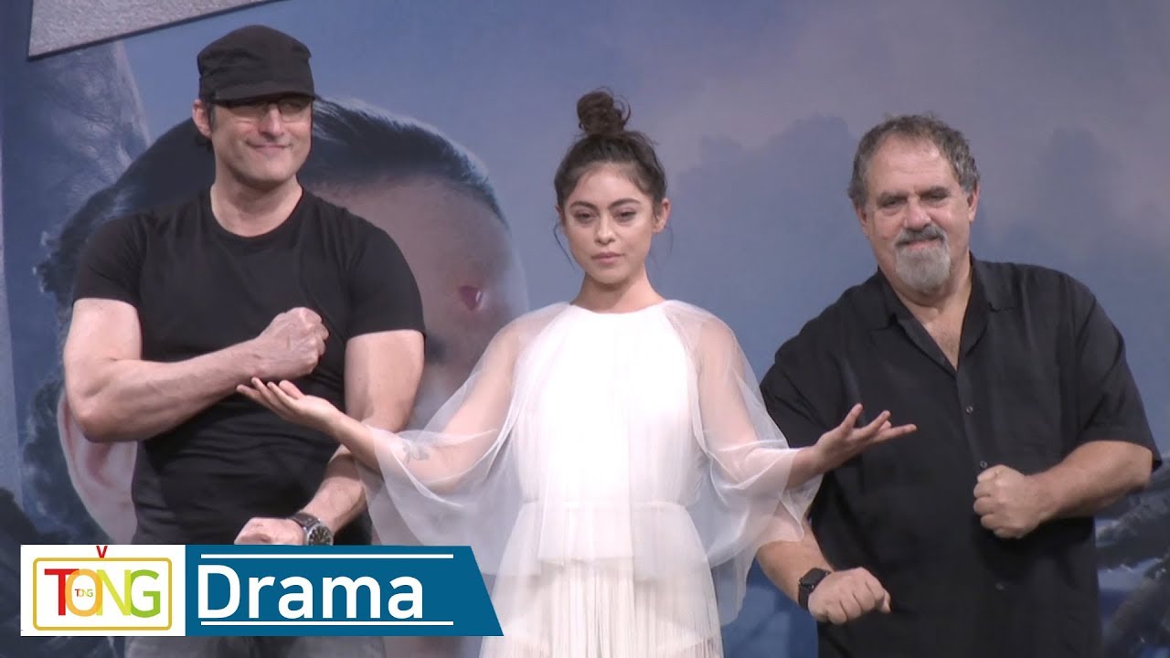 로사살라자르(Rosa Salazar), 로버트로드리게즈(Robert Rodriguez), '알리타:배틀엔젤(Alita: Battle Angel)' 기자간담회 포토타임 [통통TV]