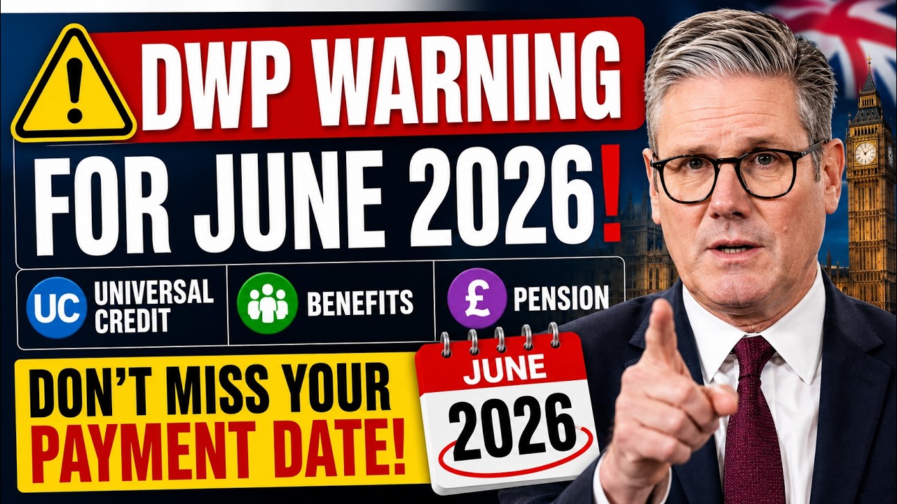 June 2026 DWP Alert:Check Your Universal Credit, Benefits & Pension Payment Date Before You Miss Out