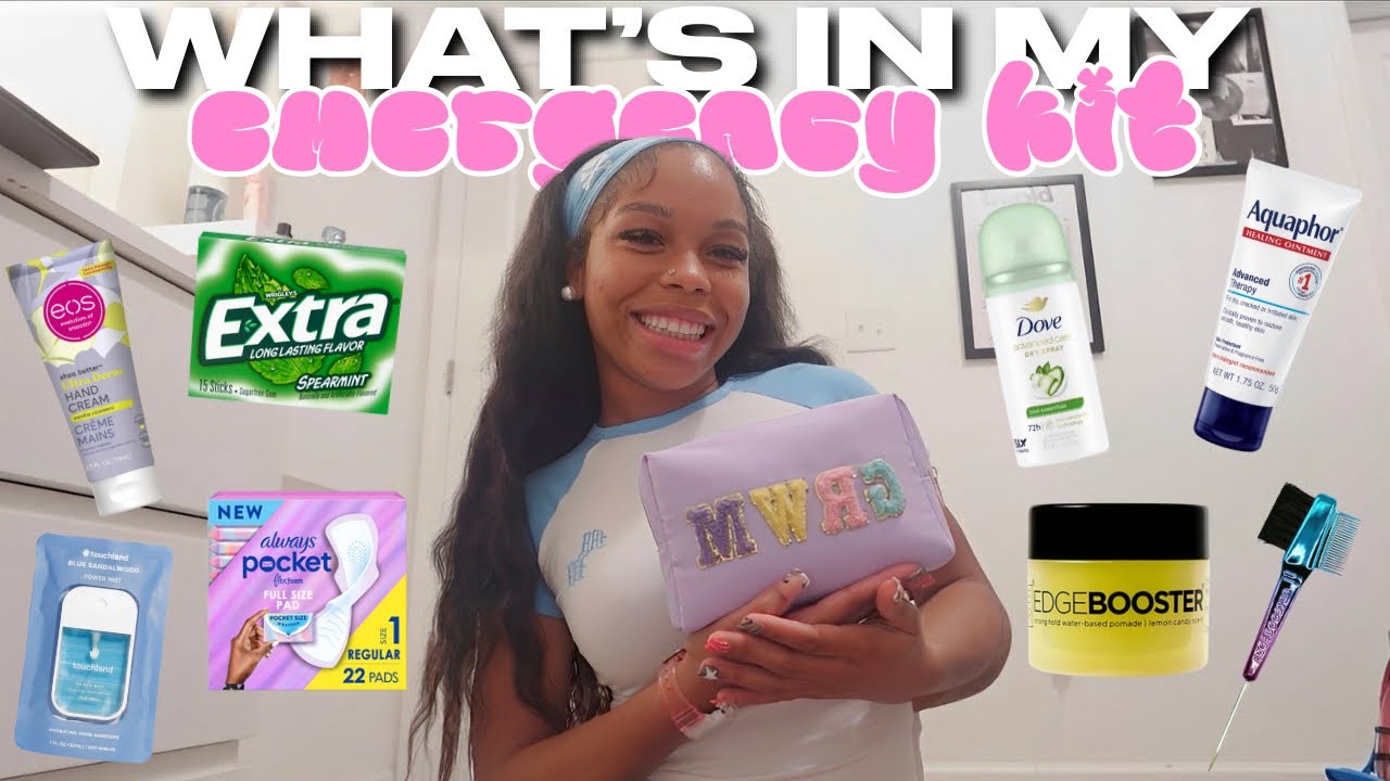 WHAT'S IN MY BACK TO SCHOOL EMERGENCY KIT ✰ | everything you need! | shopping, haul, setup, etc!