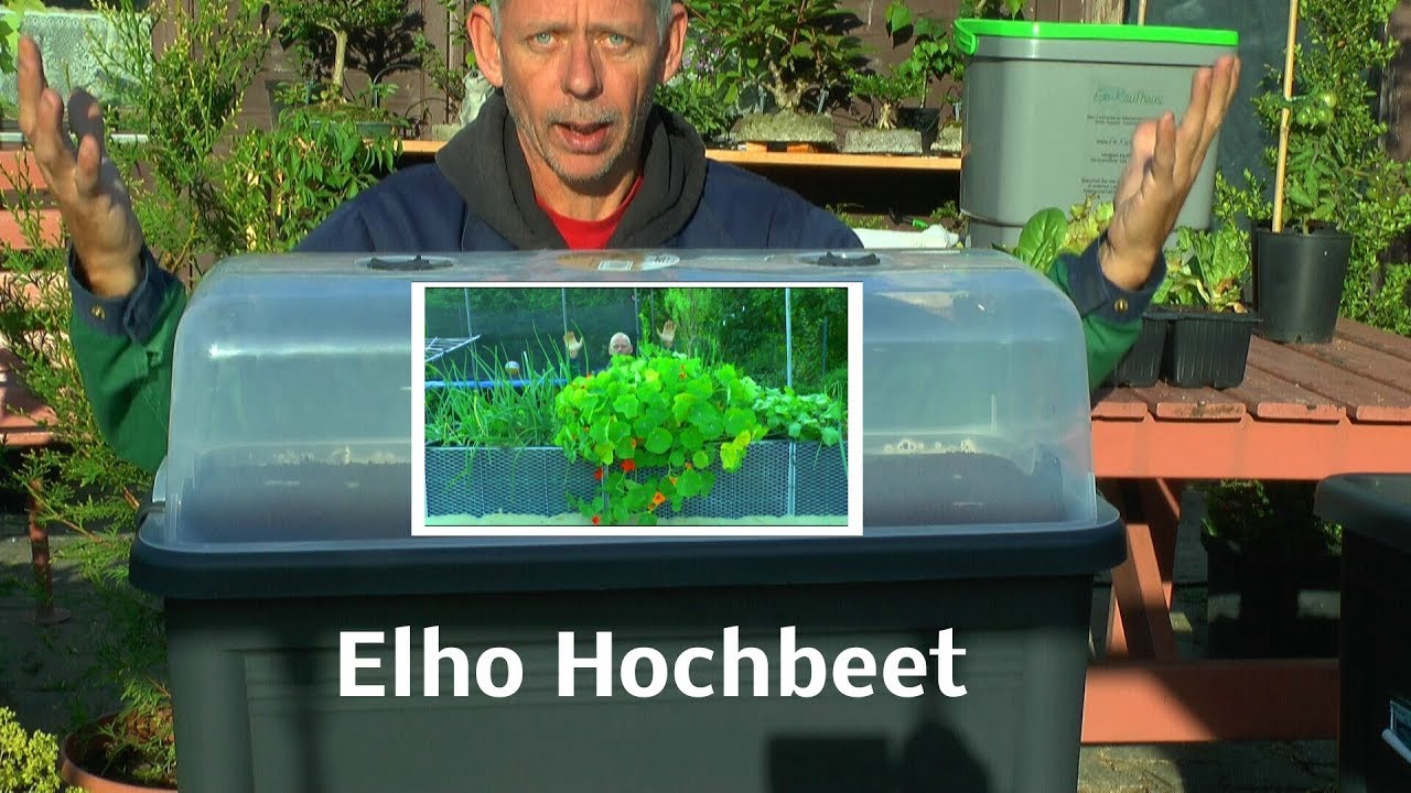 Hochbeet Elho mit Kokoserde und Bokashi auffüllen Aussaat Saatband Salat