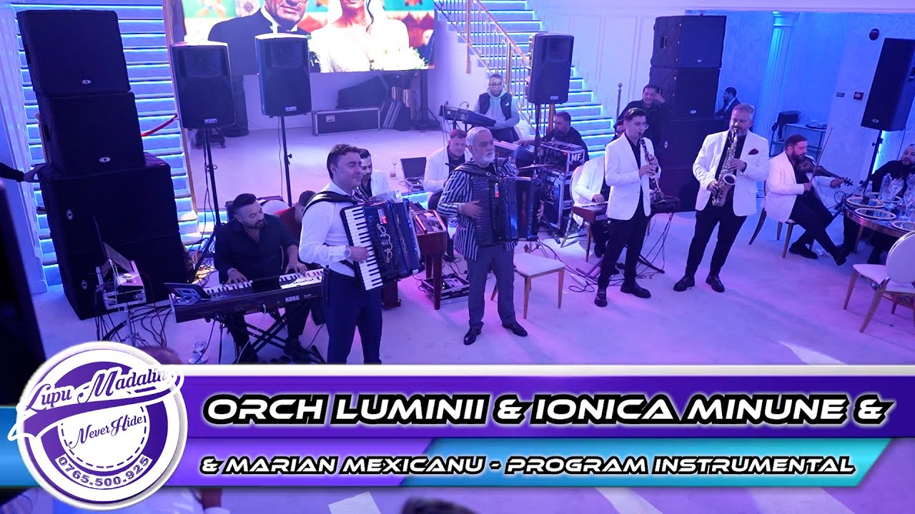 Orch.Luminii & Ionica Minune & Marian Mexicanu - Program instrumental la Marian Viteza & Geanina