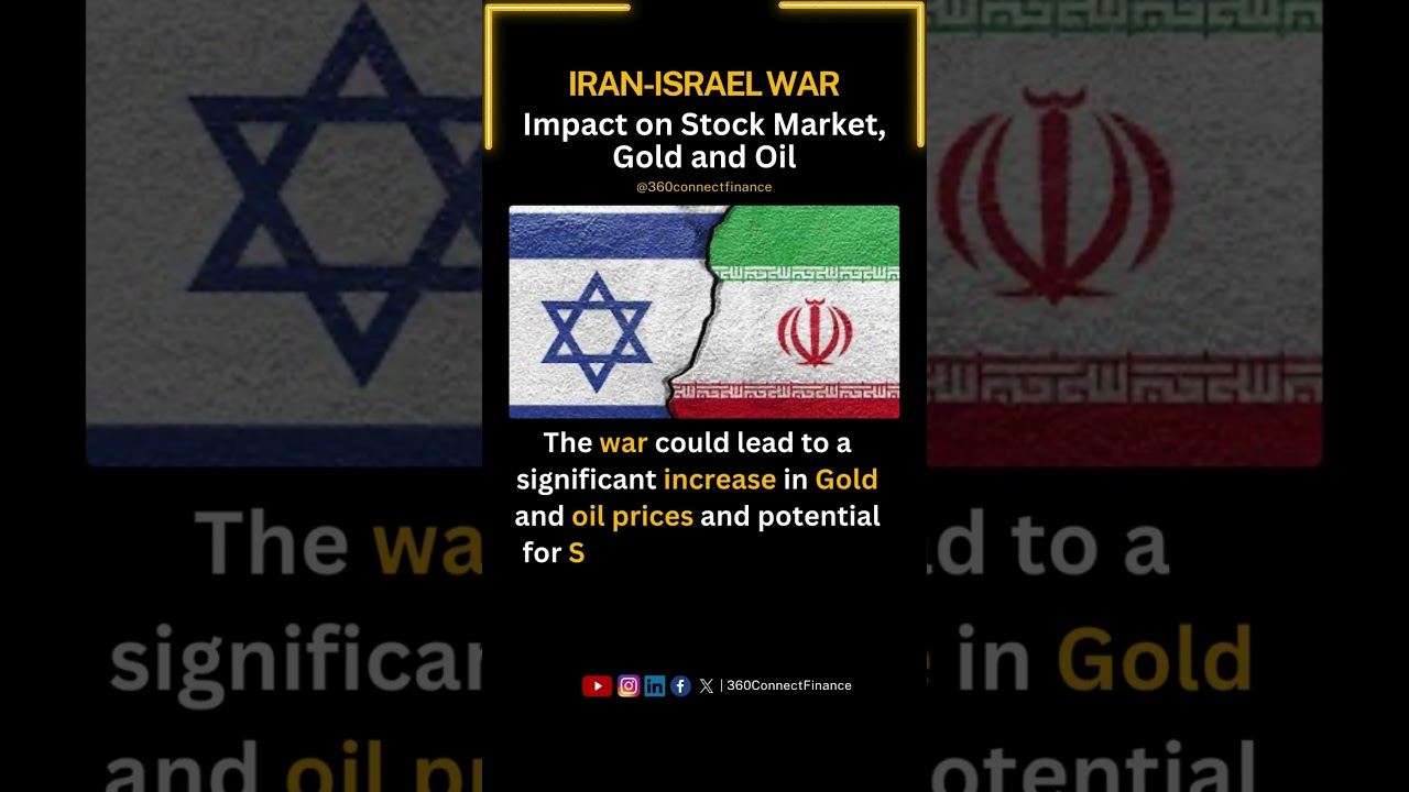 Iran Israel war | Impact on Stock Market, Gold and Oil Price