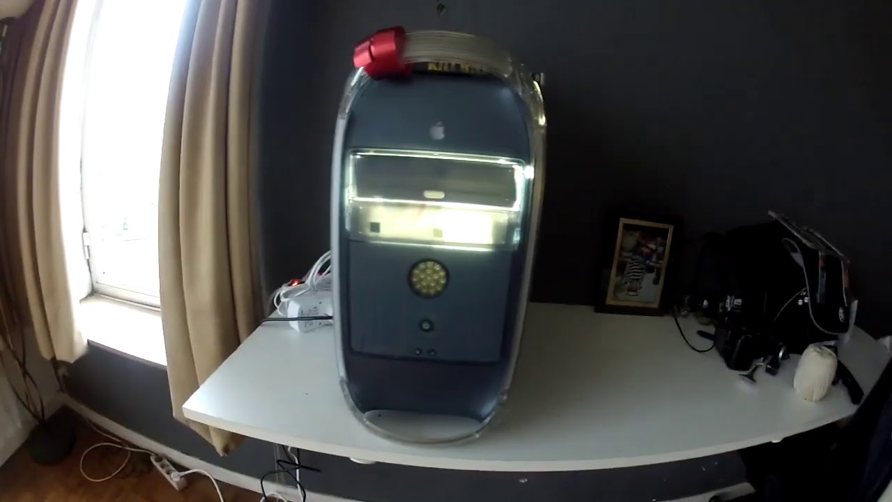 Micro cannabis grow in a Mac pro