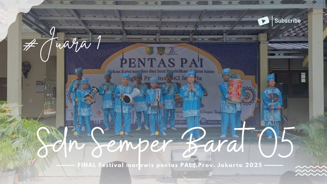 Wow‼️ Marawis SDN Semper Barat 05 - FINAL Festival Marawis Pentas PAI Prov. Jakarta 2025