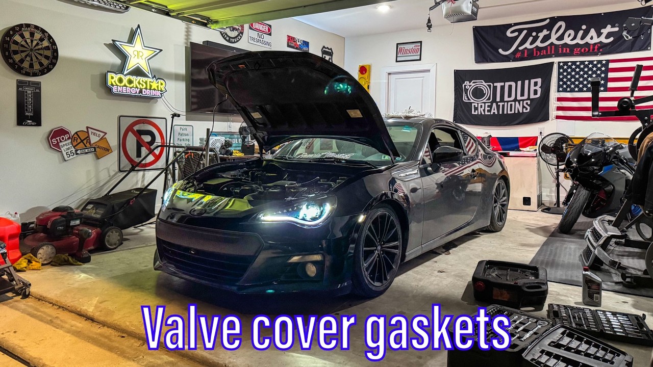 BRZ (ZC6) Valve Cover Gasket Replacement *Without Raising The Motor*