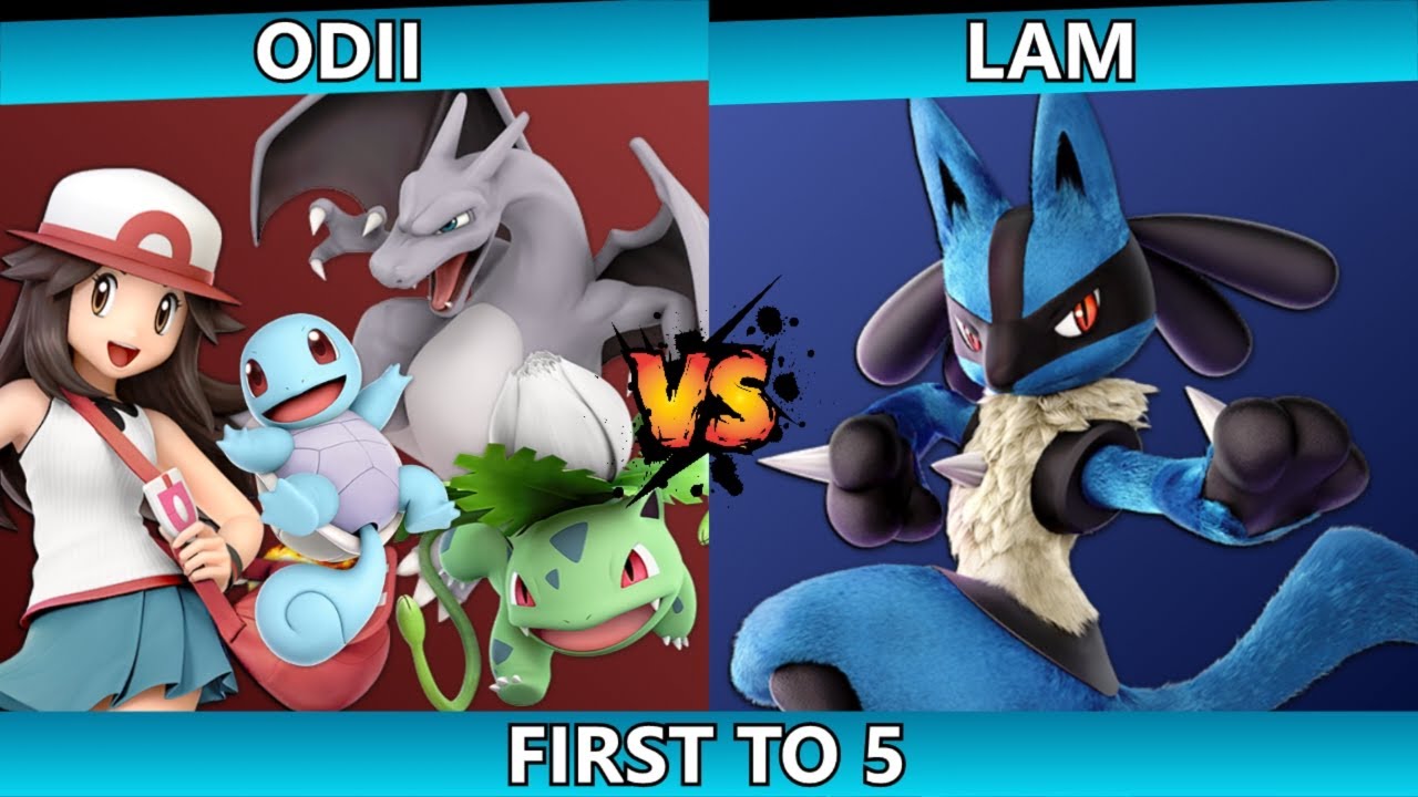 Odii (Pokemon Trainer) Vs. Lam (Lucario) First to 5 - SSBU Smash Ultimate