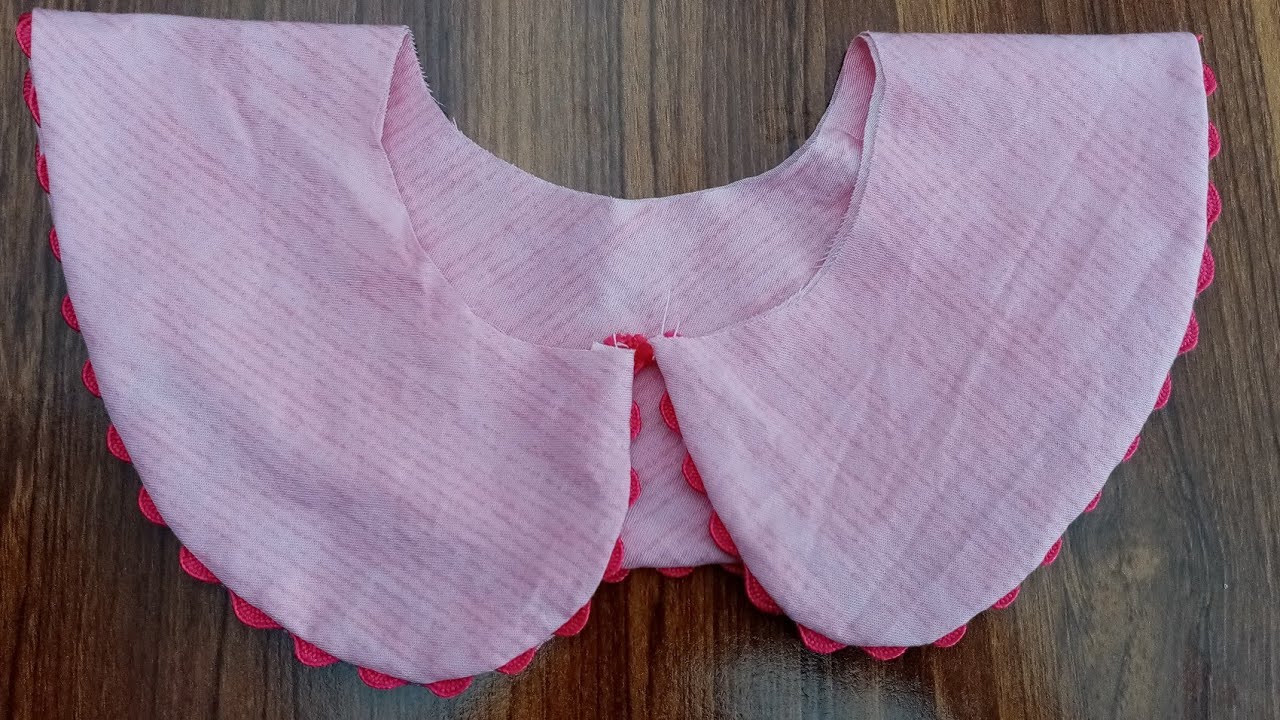 baby collar cutting and stitching ||latest collar design ||Peter pan collar