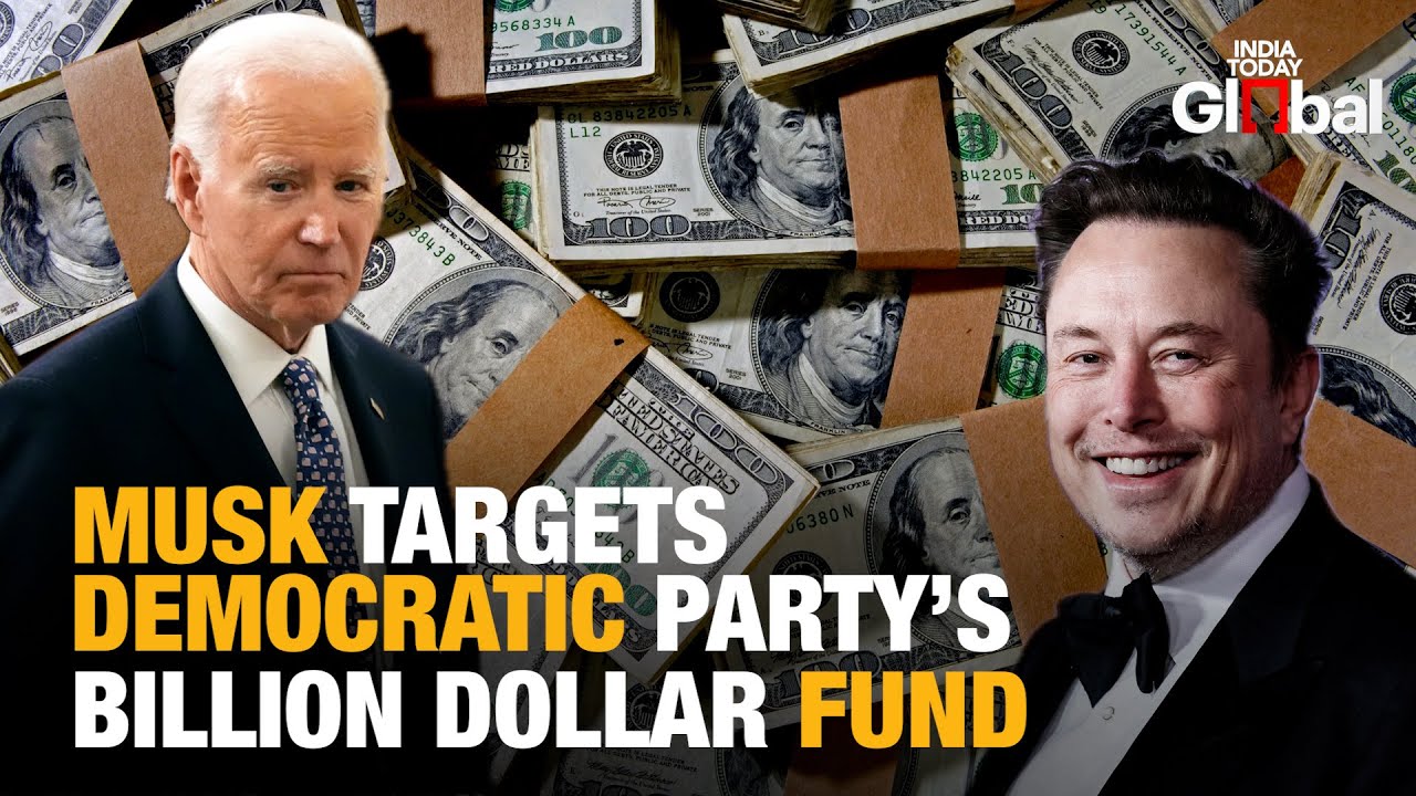 Elon Musk Attacks Democratic Party's Billion Dollar Election Warchest