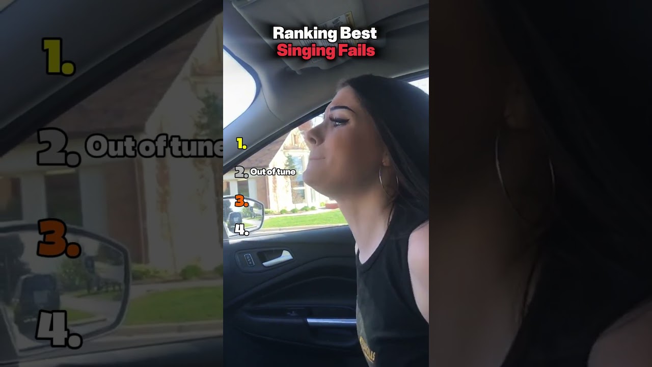 Ranking The Best Singing Fails (it's so embarrassing)