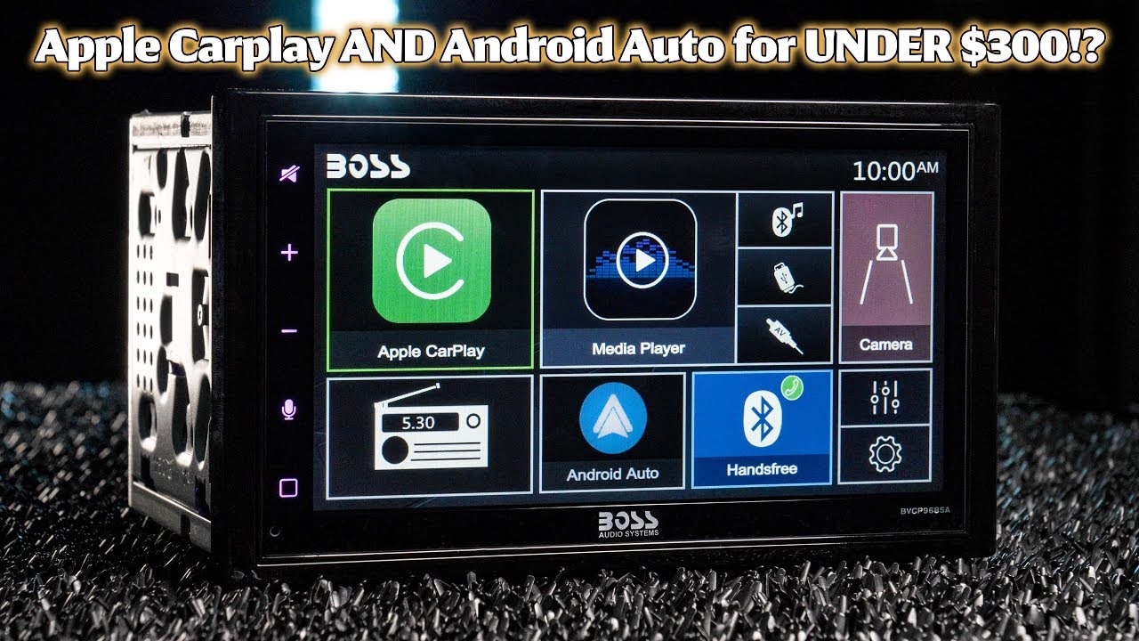 Boss Audio BVCP9685A — эксклюзивная акция! Apple Carplay и Android Auto всего за 239 долларов!!!!