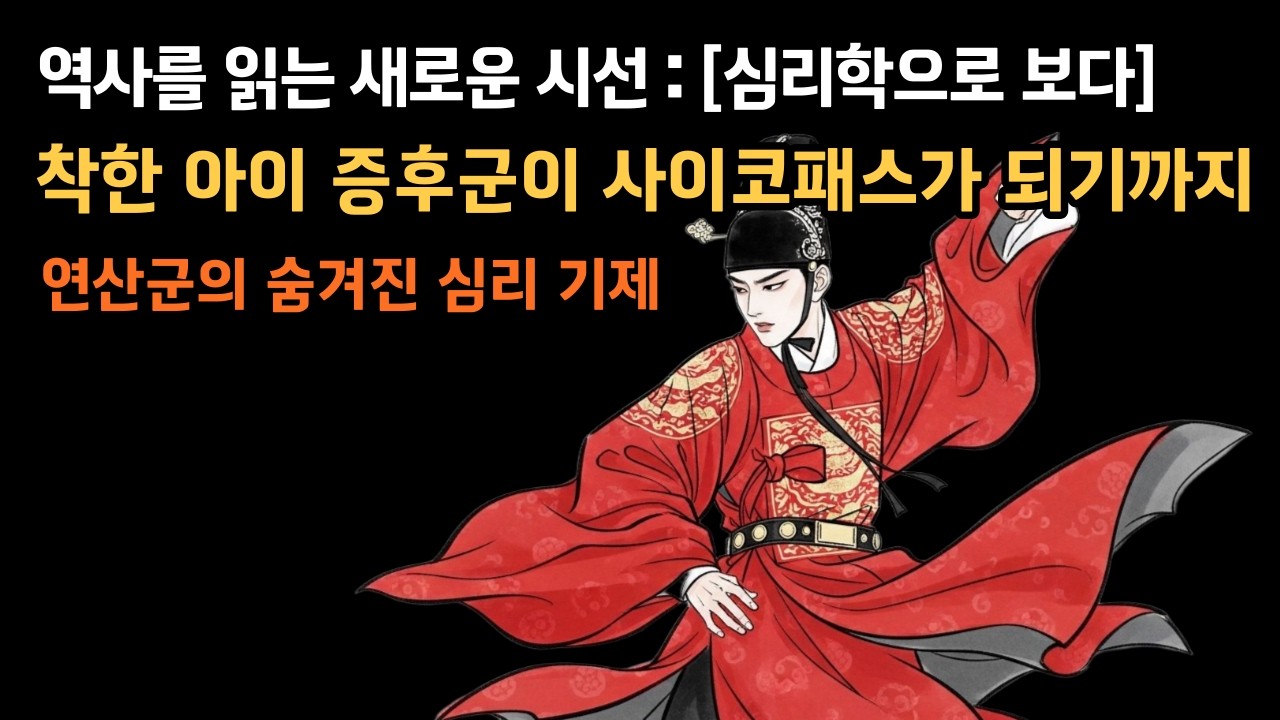 착한 아이 증후군이 사이코패스가 되기까지, 연산군의 숨겨진 심리 기제