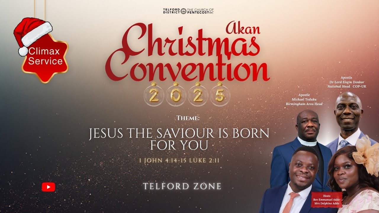 2025 Christmas Convention Akan, Sun 14/12/25