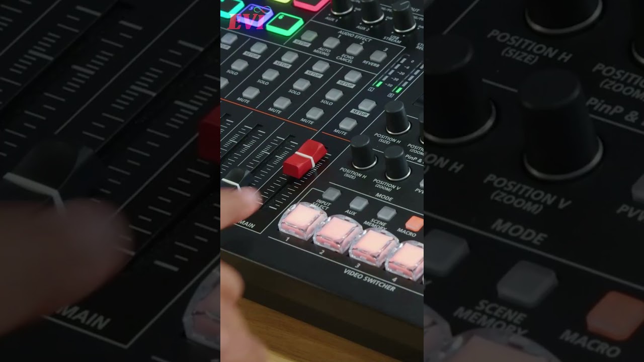 Roland VR-6HD, an upgrade for your production & livestreaming events.