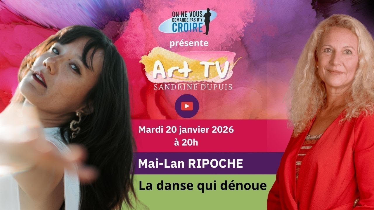 ❤️ Mei Lan Ripoche, la danse libre, l'esprit libre et le corps qui se libère de ses tensions