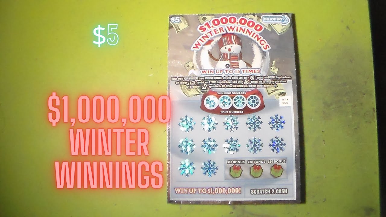 MA Lottery: $1,000,000 Winter Winnings $5 Scratch Off 11/07/2025