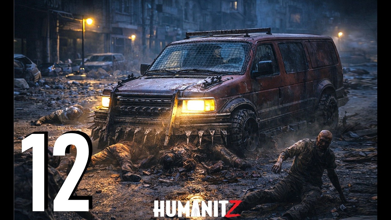 ELEKTRİK GELDİ... ARTIK ŞEHRİN IŞIKLARI YANIYOR. YENİ EV. HumanitZ Türkçe oynanış BÖLÜM 12 #humanitz