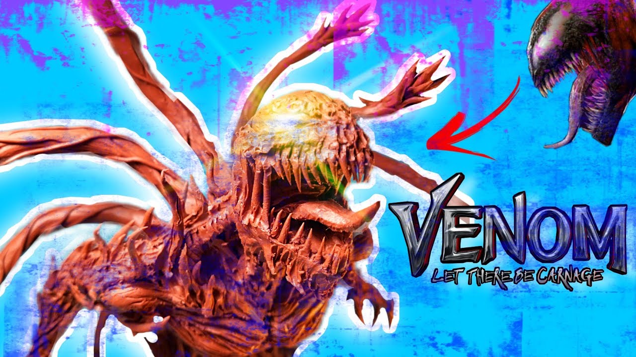 «ДА БУДЕТ КАРНАЖ!»Как слепить Карнажа из Веном 2•из пластилина | Venom: Let there be Carnage