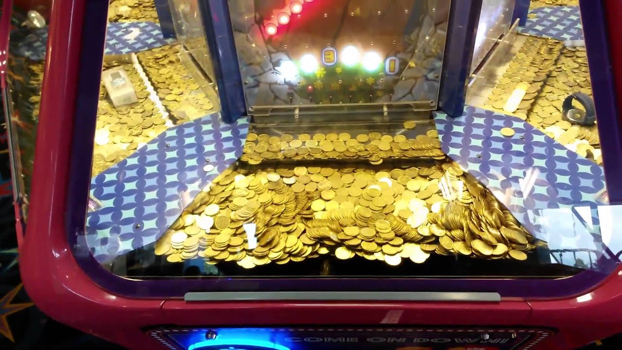 The Price is Right Cliff Hangers Coin Pusher! 5 Jackpot Spins!