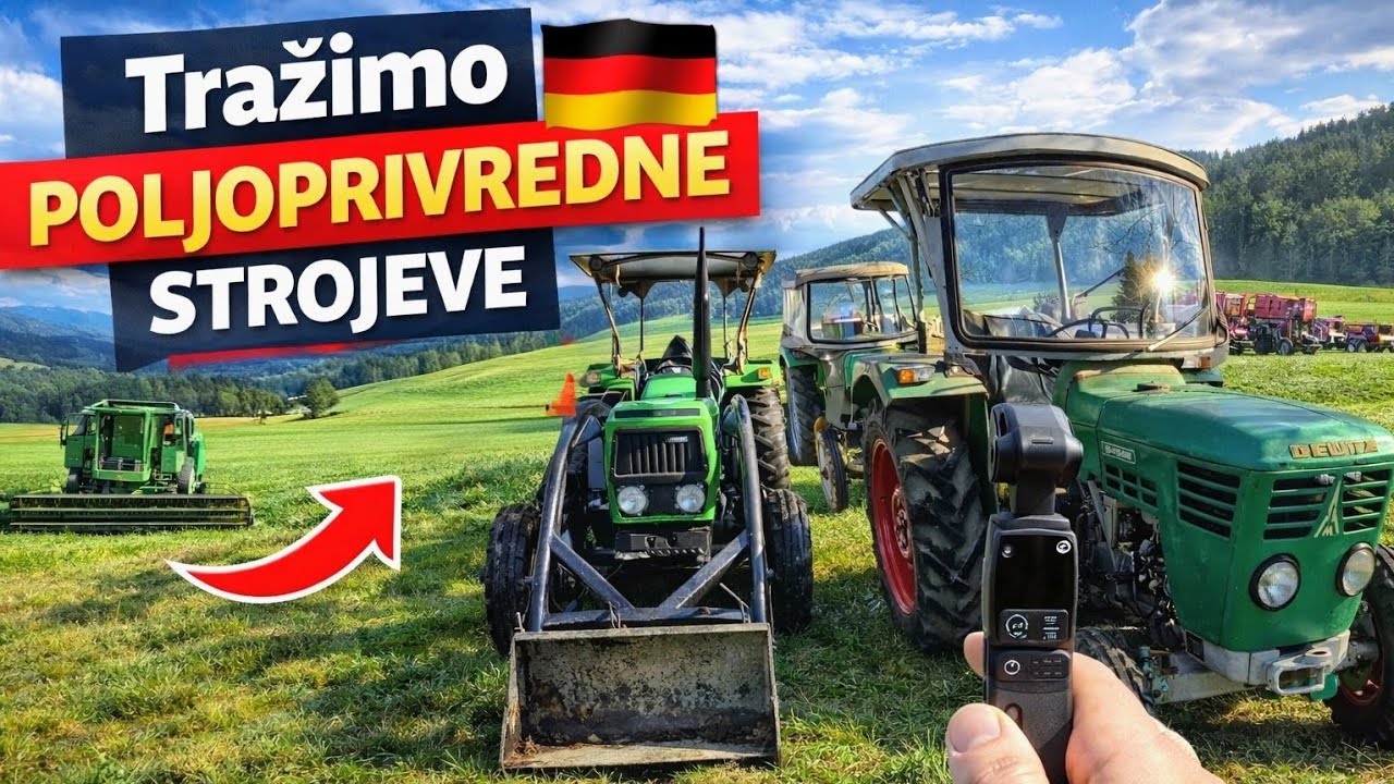 Njemačka polja : potraga za poljoprivrednom strojevima.