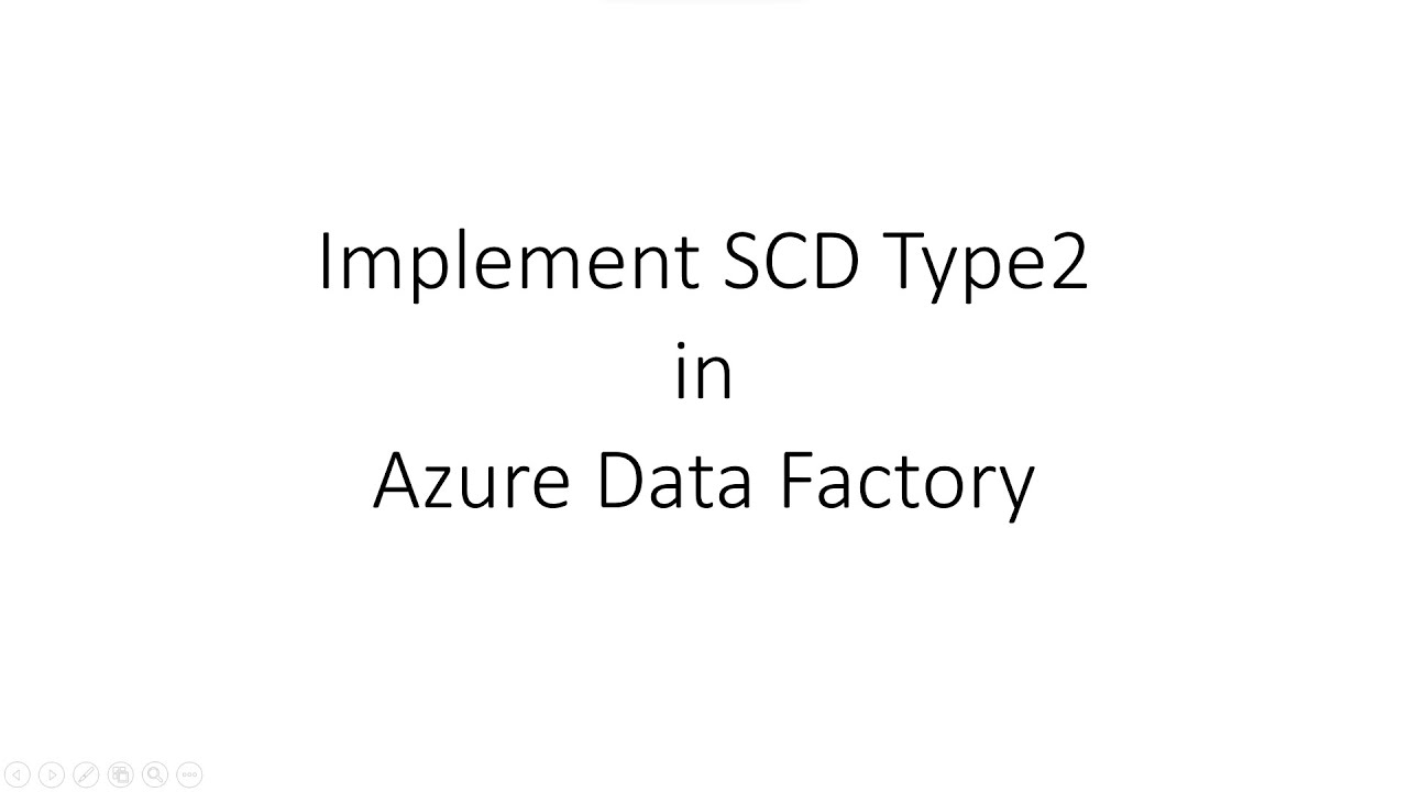 Implement SCD Type 2||  Azure Data Factory session 13