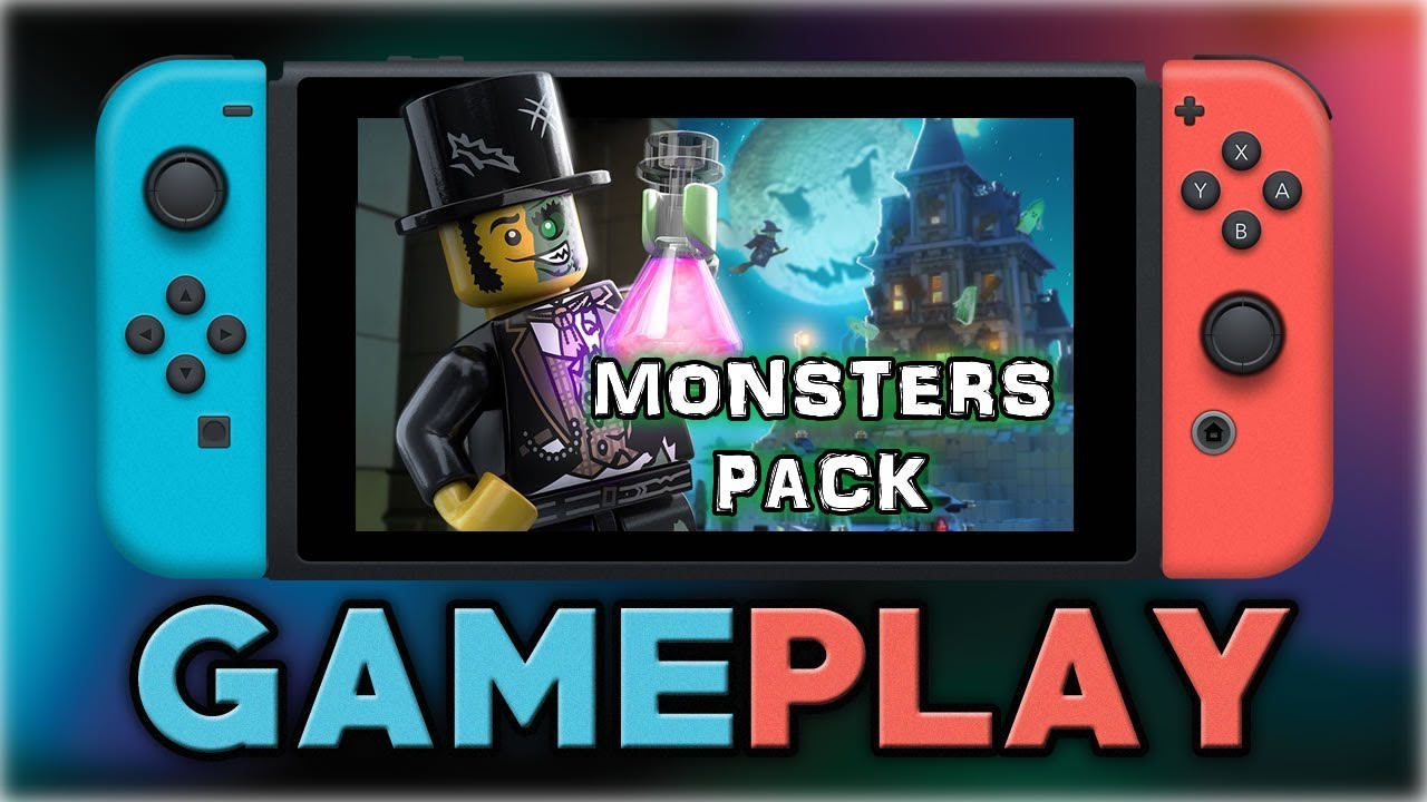 Lego Worlds | Monsters Pack DLC Gameplay | Nintendo Switch